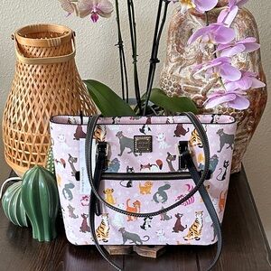 Disney Parks Dooney & Bourke 2024 Cats Tote Bag Purse